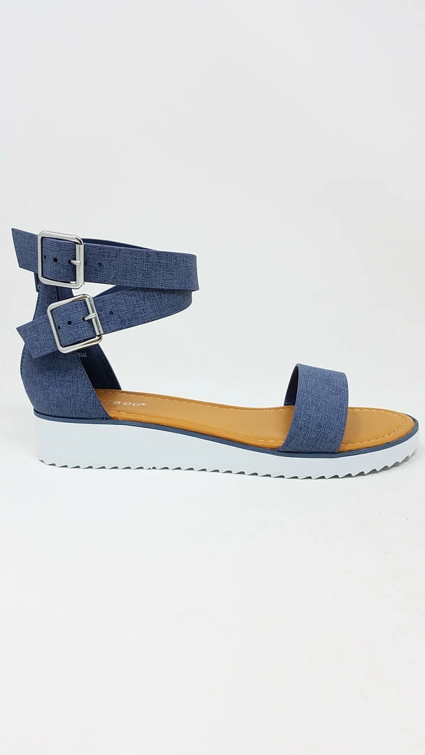 JP PANSY02 - BLUE DENIM