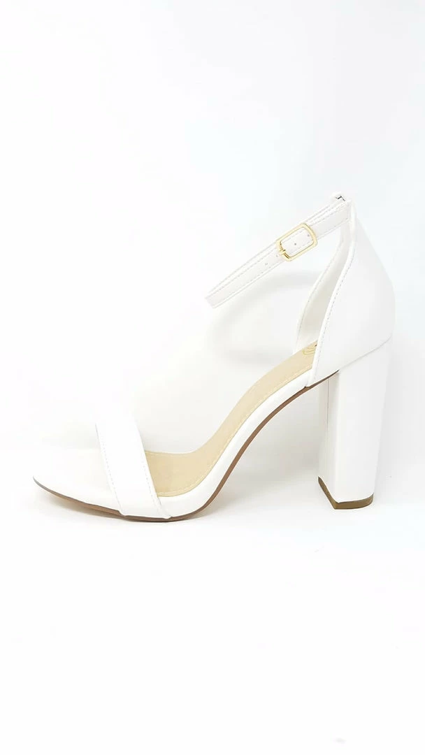 FORTUNE SHINER - WHITE PU SHOE TYPE
