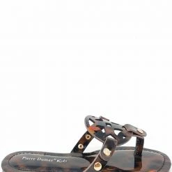 OLEM SHOE TYPE STAY3 KIDS - BROWN LEOPARD