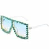 CHINA BLING SUNGLASSES - AQUA/BLUE