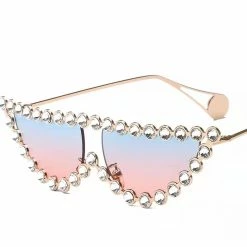 CHINA 0364S SUNGLASSES - BLUE & PINK SHOE TYPE