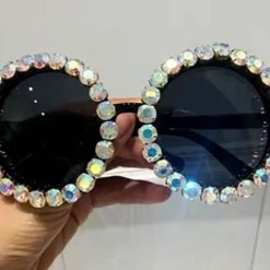 CHINA 89218 - BLACK WITH SILVER STONES SHOE TYPE