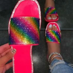 FOREVER WHAT'S NEW ADANA05 - FUCHSIA MULTICOLOR