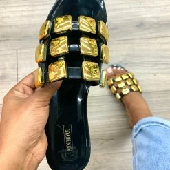 ANN MORE SHOE TYPE AMBER - BLACK