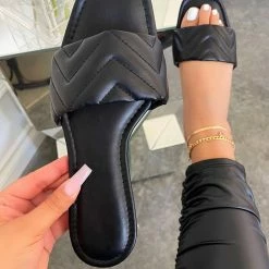 QUPID FLASHY02 - BLACK