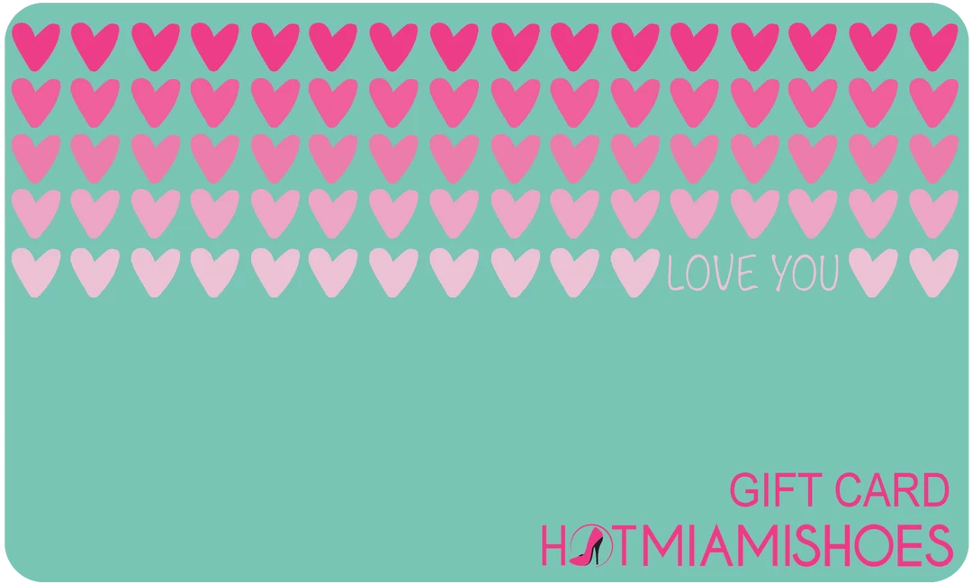 Hot Miami Shoes Gift Card ($10, $25, $50, OR $100) *CODE DELIVERED VIA EMAIL SHOE TYPE