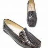 OLEM BACK IN STOCK HAZEL7 - BROWN CROCODILE