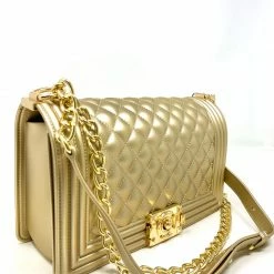 JOIA 7048 - GOLD JELLY PURSE