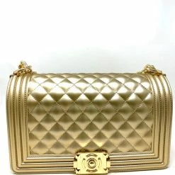 JOIA 7048 - GOLD JELLY PURSE