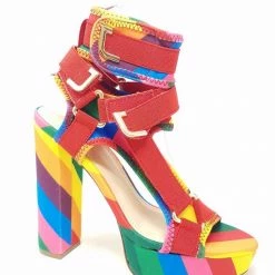 SPRINGLAND WHAT'S NEW KEANDRA07 - RED MULTICOLOR