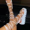 MATA LACE ME UP - WHITE