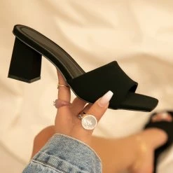 JP LASTING01 - BLACK NUBUCK