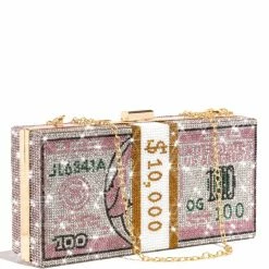 CHINA WHAT'S NEW MONEY CLUTCH - PINK