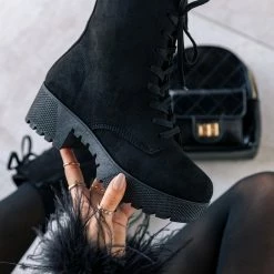 JP WHAT'S NEW POWERFUL47 - BLACK SUEDE