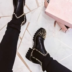 CAPE ROBBIN SPIKY - BLACK/GOLD WHAT'S NEW